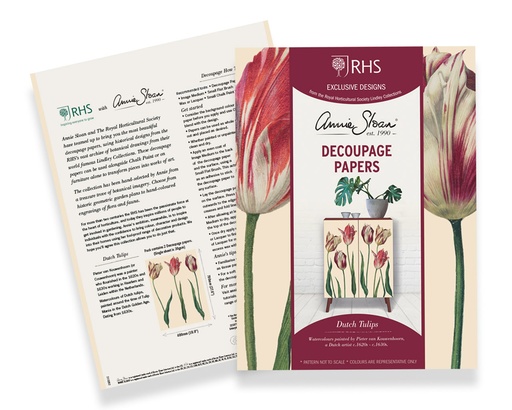 [DPDT001.0001.01] Decoupagepapier Dutch Tulips