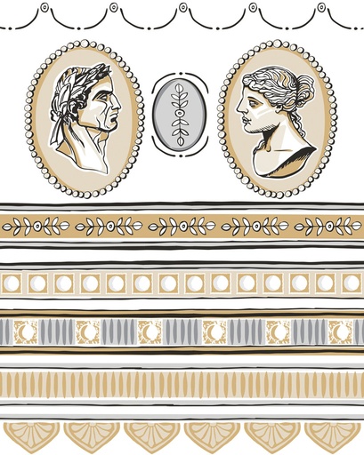 [BCCLA001.0001.01] Classical Cameo Paint Inlay