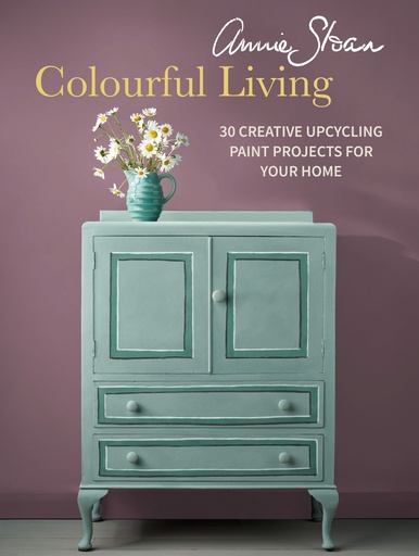 [BCOLL59.GB01.01] "Colourful Living" Buch, signiert von Annie Sloan